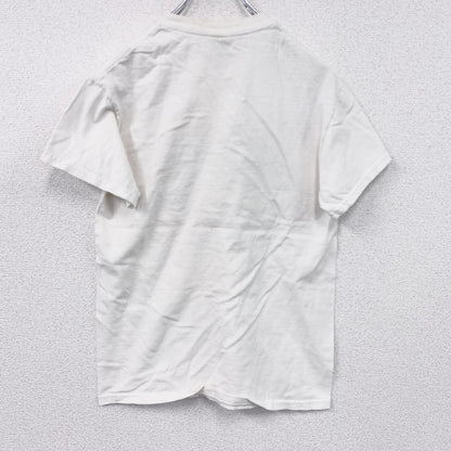 GILDAN　ギルダン　半袖プリントTシャツ　白　ホワイト　Sサイズ