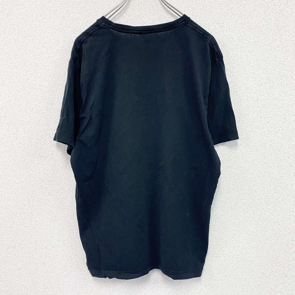 Rocknowl　ロックノウル　BATBOWL　バットアウル　半袖プリントTシャツ　黒　ブラック　Lサイズ