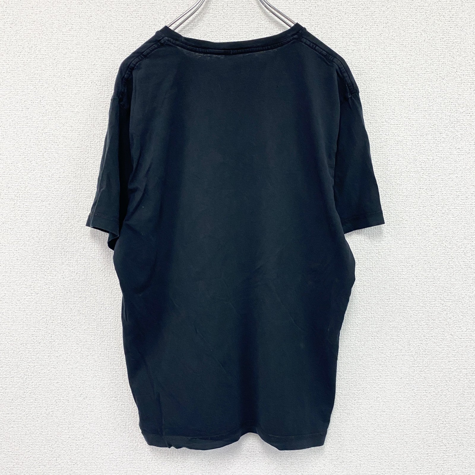 Rocknowl　ロックノウル　BATBOWL　バットアウル　半袖プリントTシャツ　黒　ブラック　Lサイズ