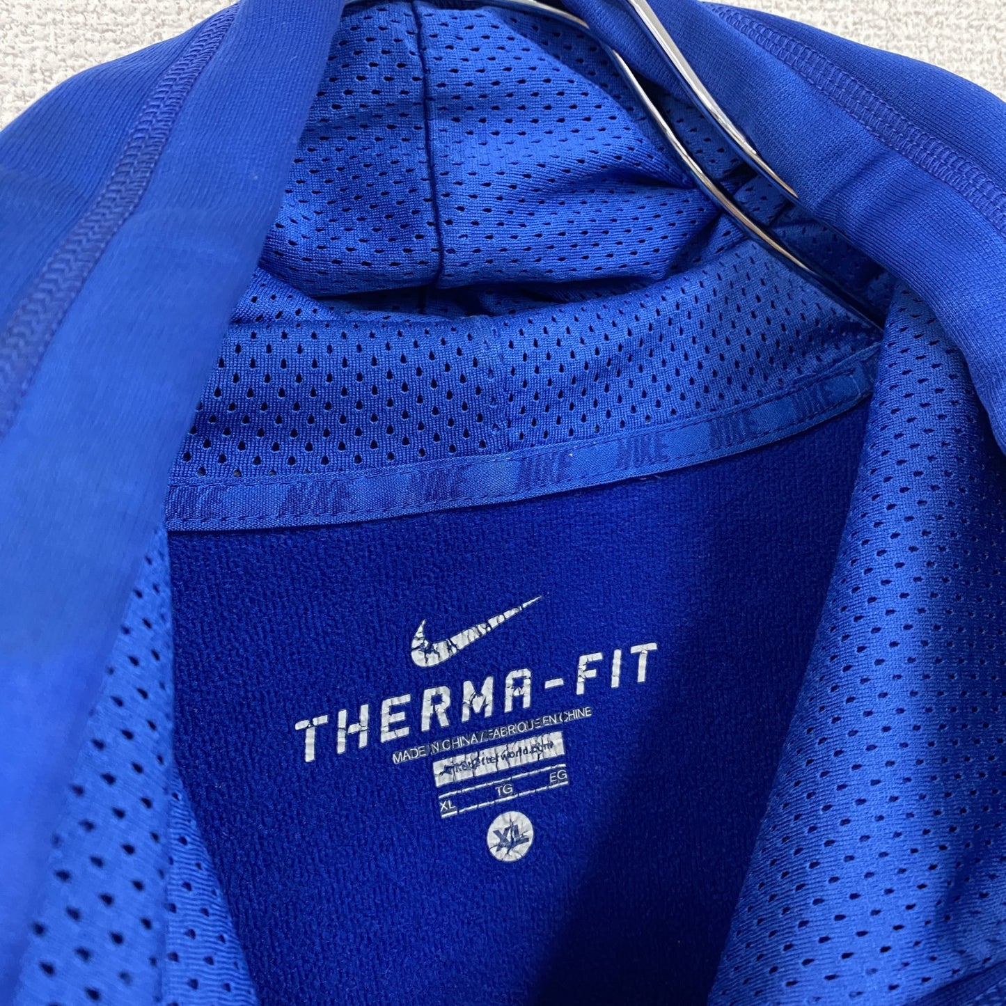 NIKE　ナイキ　スウェットパーカー/フーディー　青　ブルー　XLサイズ