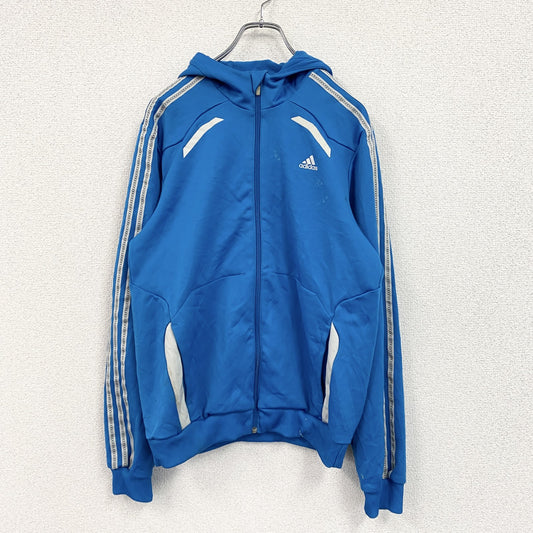 adidas　アディダス　トラックジャケット/ジャージ　パフォーマンスロゴ　青　ブルー　