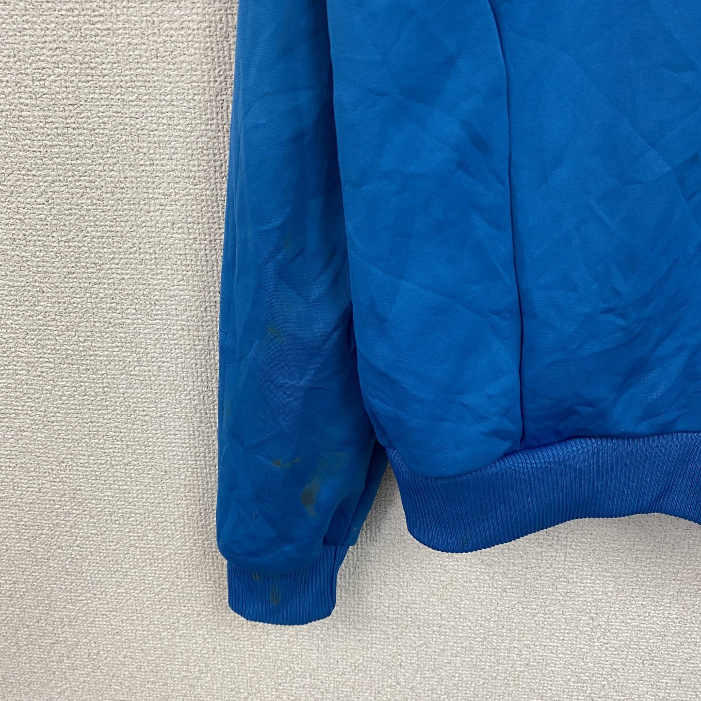 adidas　アディダス　トラックジャケット/ジャージ　パフォーマンスロゴ　青　ブルー　