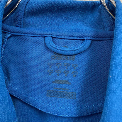 adidas　アディダス　トラックジャケット/ジャージ　パフォーマンスロゴ　青　ブルー　