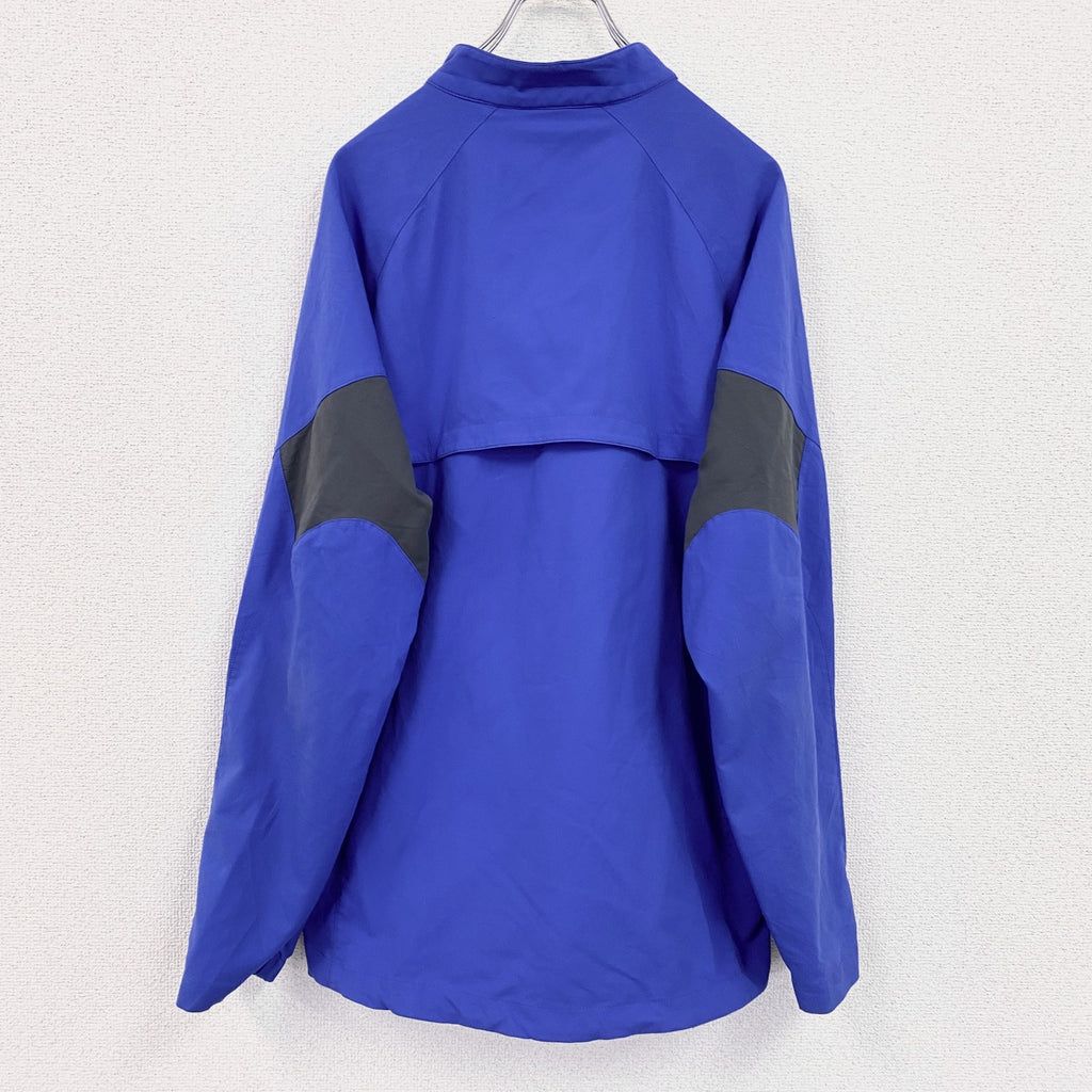 NIKE　ナイキ　ハーフジッププルオーバージャケット　青　ブルー　Mサイズ