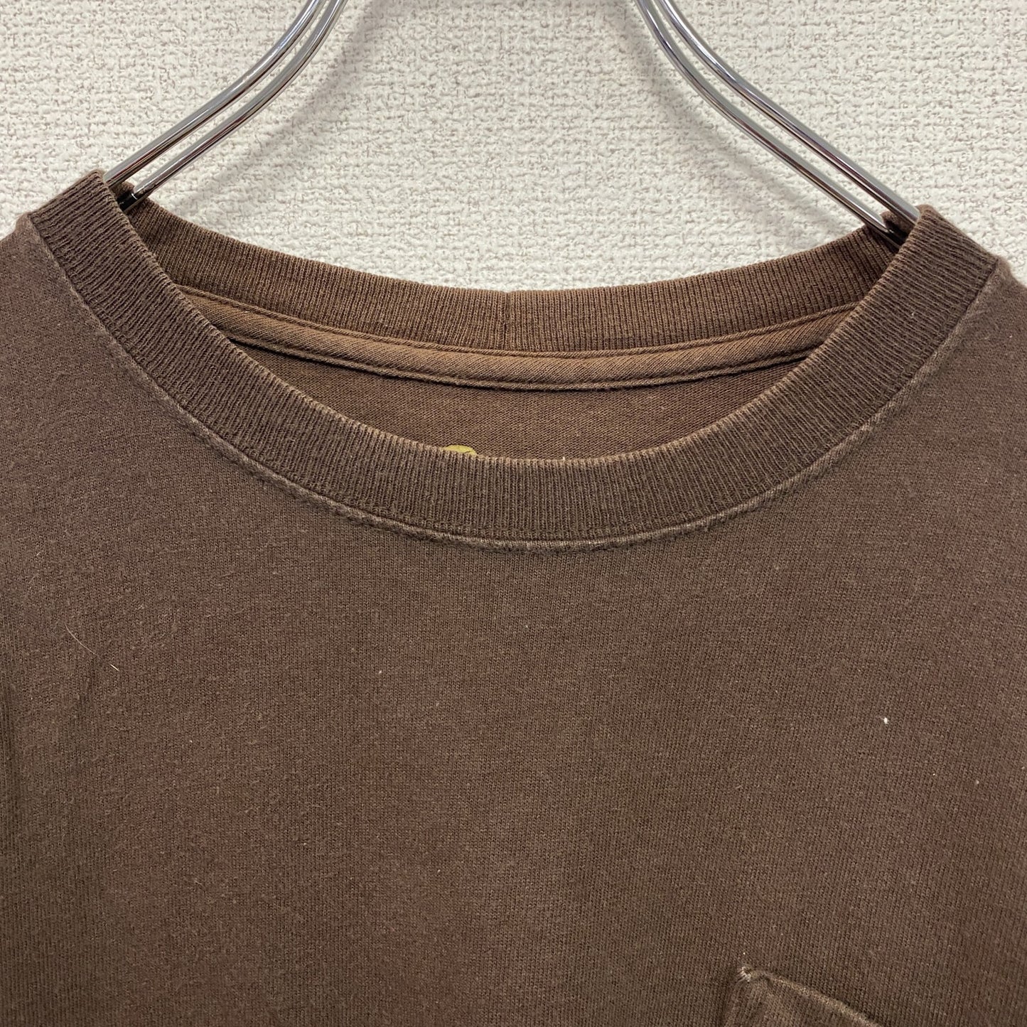 carhartt　カーハート　半袖ポケットTシャツ　ポケT　茶色　ブラウン　Mサイズ