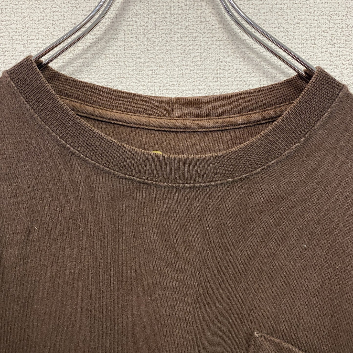 carhartt　カーハート　半袖ポケットTシャツ　ポケT　茶色　ブラウン　Mサイズ