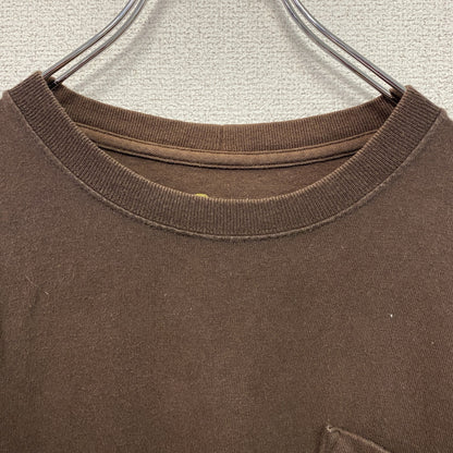 carhartt　カーハート　半袖ポケットTシャツ　ポケT　茶色　ブラウン　Mサイズ