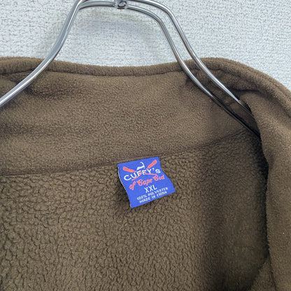 CUFF'S of Bape Bod　フリースジャケット/ボアジャケット　茶色　ブラウン　XXLサイズ