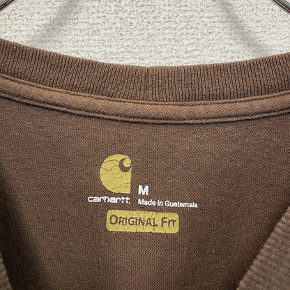 carhartt　カーハート　半袖ポケットTシャツ　ポケT　茶色　ブラウン　Mサイズ