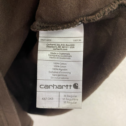carhartt　カーハート　半袖ポケットTシャツ　ポケT　茶色　ブラウン　Mサイズ