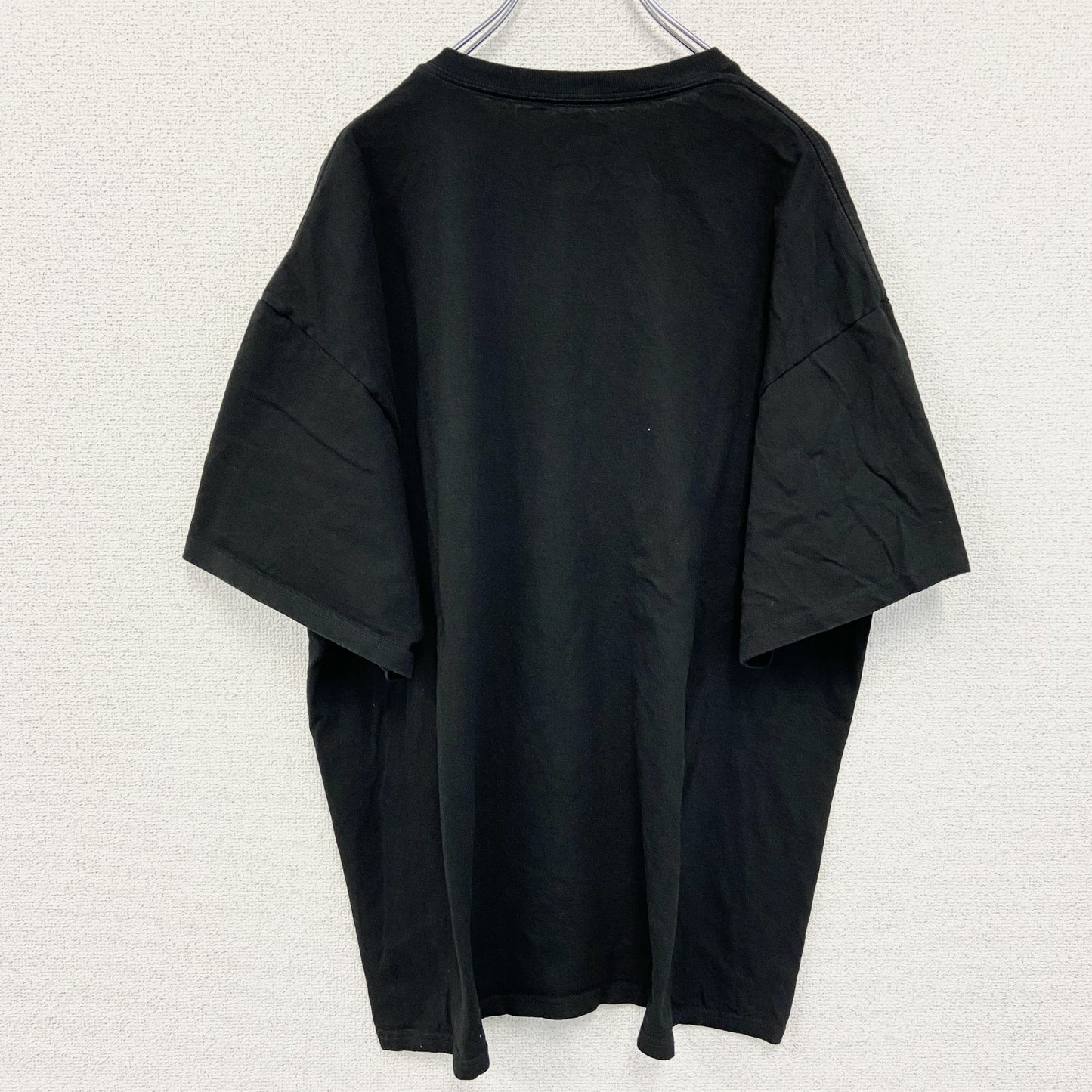 古着 used　NFL TEAM APPAREL　半袖クルーネックプリントTシャツ　アメフト　スポーツ　ブラック　XXLサイズ