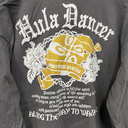 PIKO　長袖Tシャツ/ロンT　灰色　グレー　Lサイズ