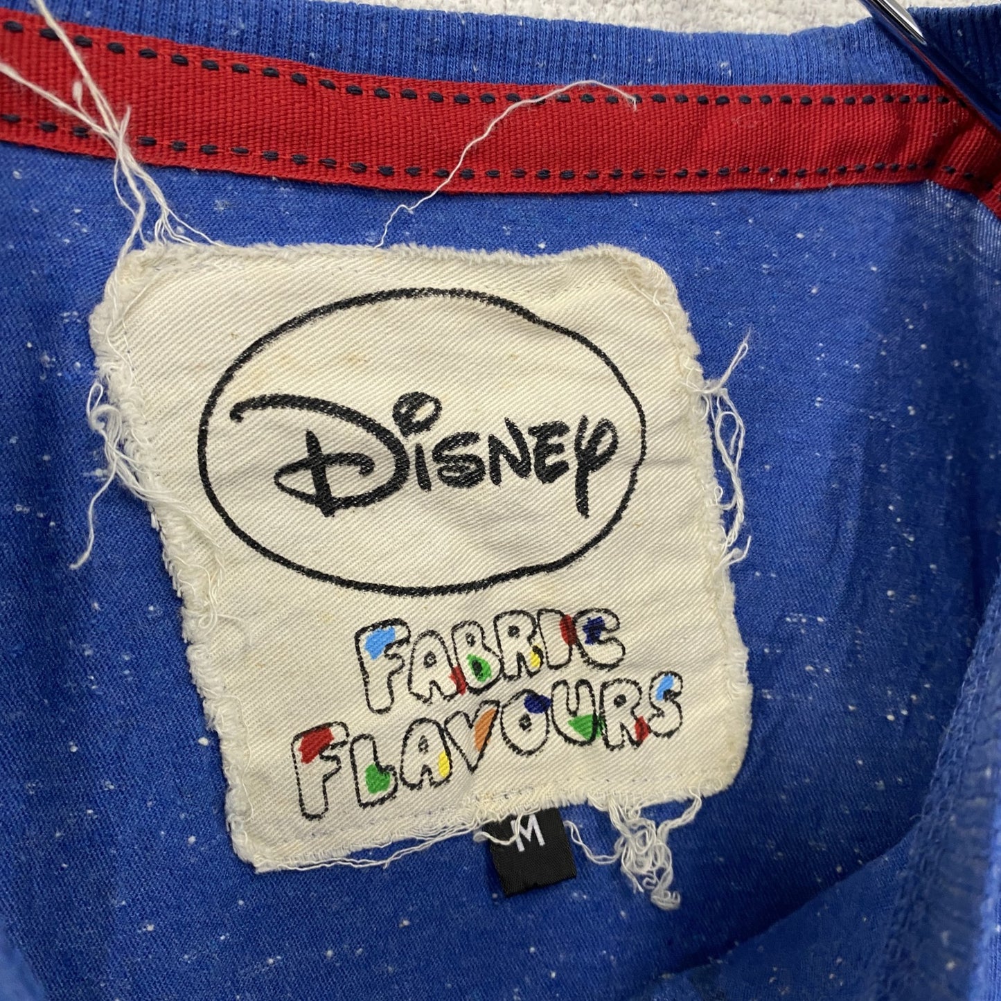 Disney　ディズニー　ミッキーマウス　半袖プリントTシャツ　青　ブルー　Mサイズ