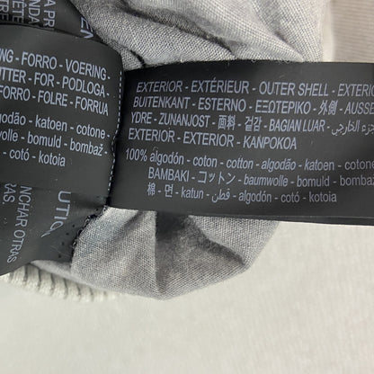 ZARA　ザラ　コットンボンバージャケット　ライトグレー　Sサイズ