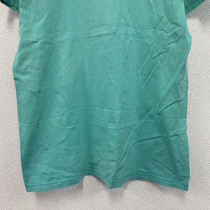 ～00s　TULTEX　タルテックス　半袖プリントTシャツ　ヴィンテージ　ターコイズブルー　Lサイズ