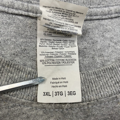 GILDAN　ギルダン　JETS　半袖プリントTシャツ　灰色　グレー　3XLサイズ