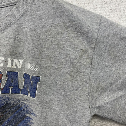 GILDAN　ギルダン　JETS　半袖プリントTシャツ　灰色　グレー　3XLサイズ