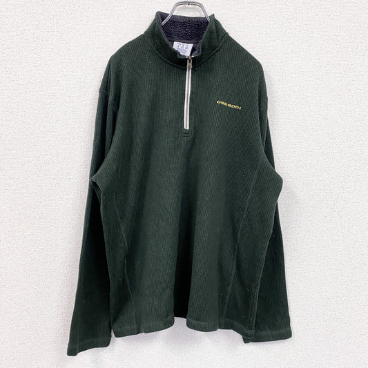 Champion　チャンピオン　ハーフジッププルオーバージャケット　緑　グリーン　XLサイズ
