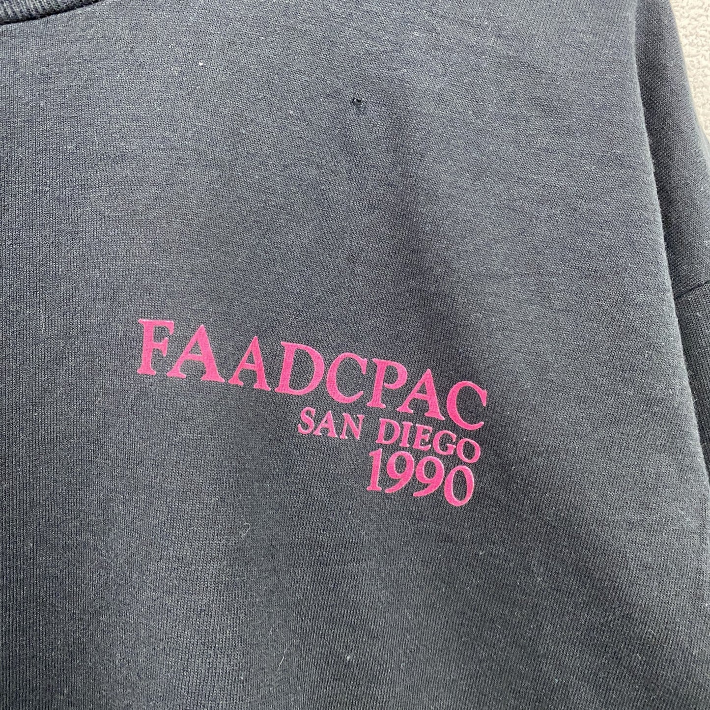 90s　SCREEN STARS　半袖プリントTシャツ　シングルステッチ　ヴィンテージ　黒　ブラック　XLサイズ