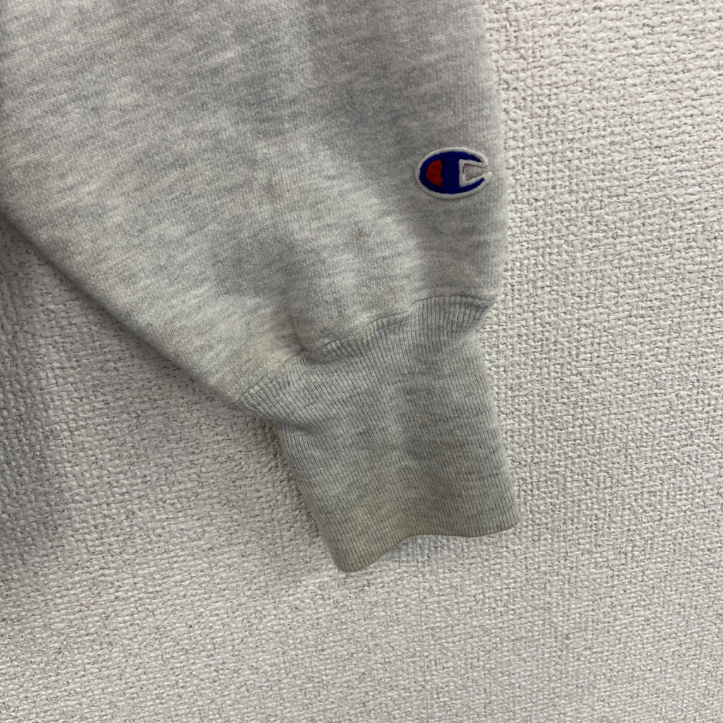 90s　Champion　チャンピオン　リバースウィーブ　スウェットパーカー/フーディー　刺繍タグ　霜降りグレー　Mサイズ