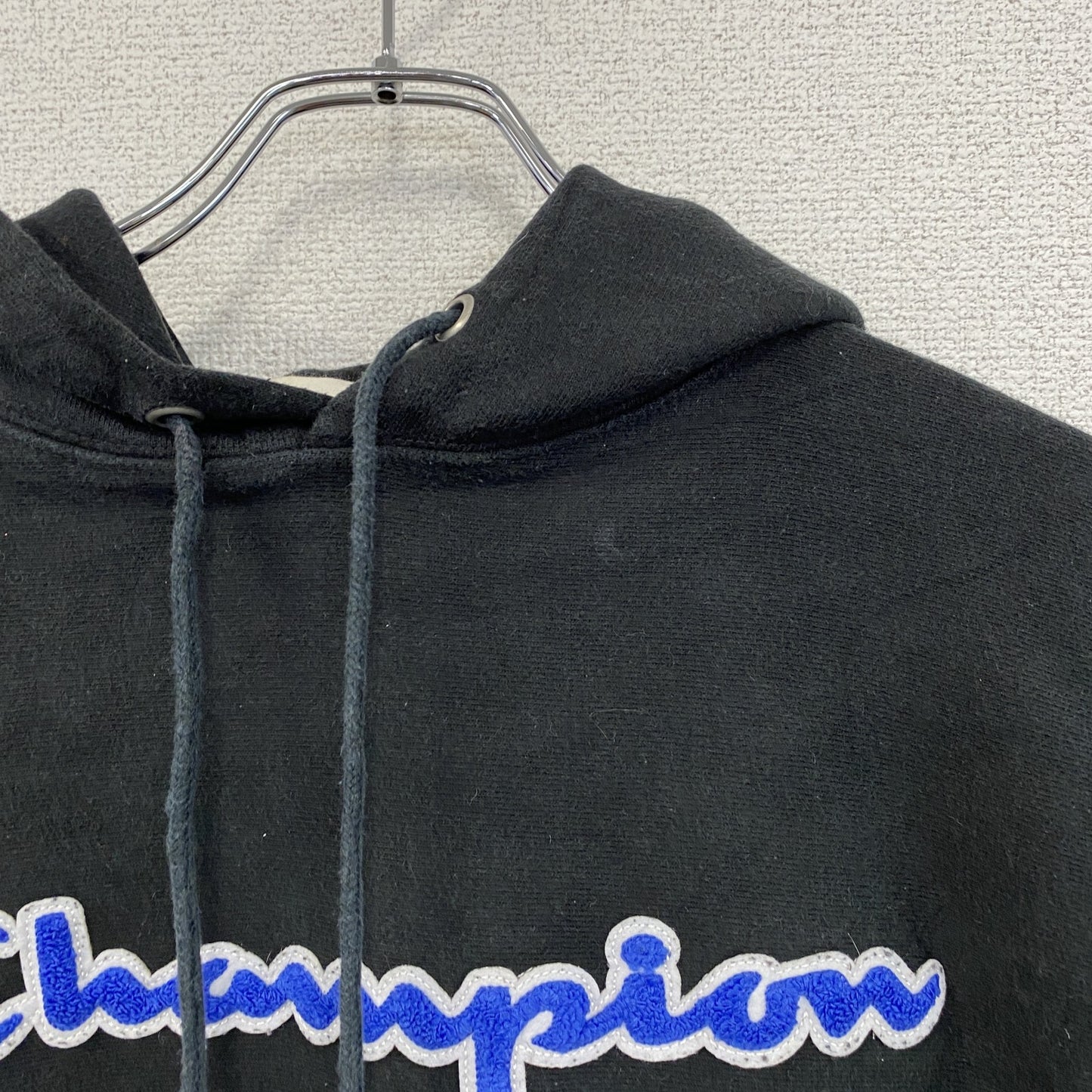 Champion　チャンピオン　リバースウィーブ　スウェットパーカー/フーディー　黒　ブラック　Lサイズ