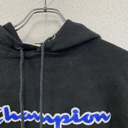 Champion　チャンピオン　リバースウィーブ　スウェットパーカー/フーディー　黒　ブラック　Lサイズ