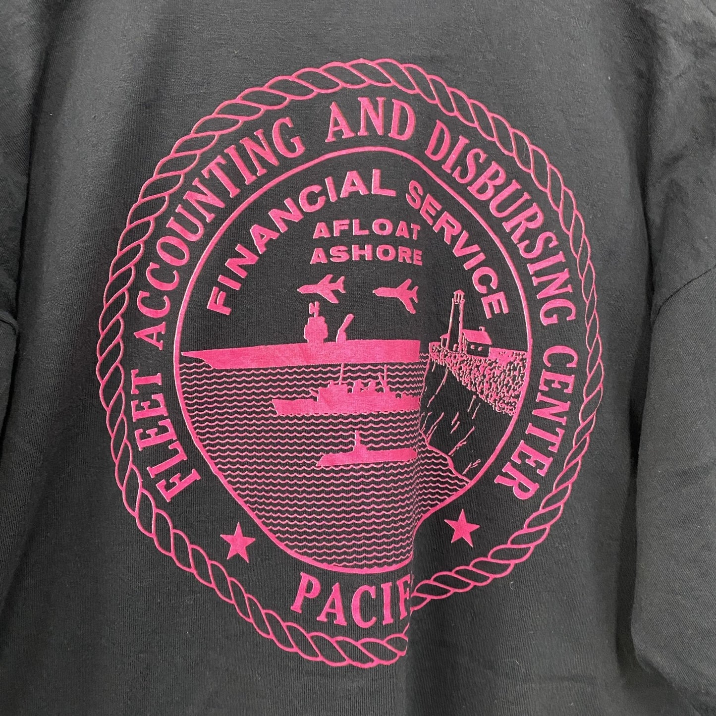 90s　SCREEN STARS　半袖プリントTシャツ　シングルステッチ　ヴィンテージ　黒　ブラック　XLサイズ