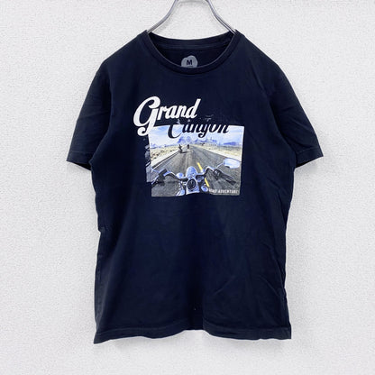 Tee Time　グランドキャニオン　半袖プリントTシャツ　黒　ブラック　Mサイズ