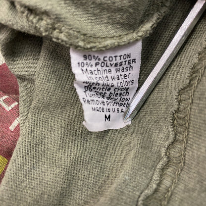 OBEY　オベイ　シェパードフェアリー　半袖プリントTシャツ　カーキ　Mサイズ