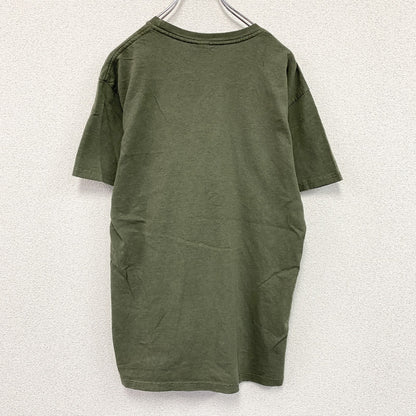 OBEY　オベイ　シェパードフェアリー　半袖プリントTシャツ　カーキ　Mサイズ