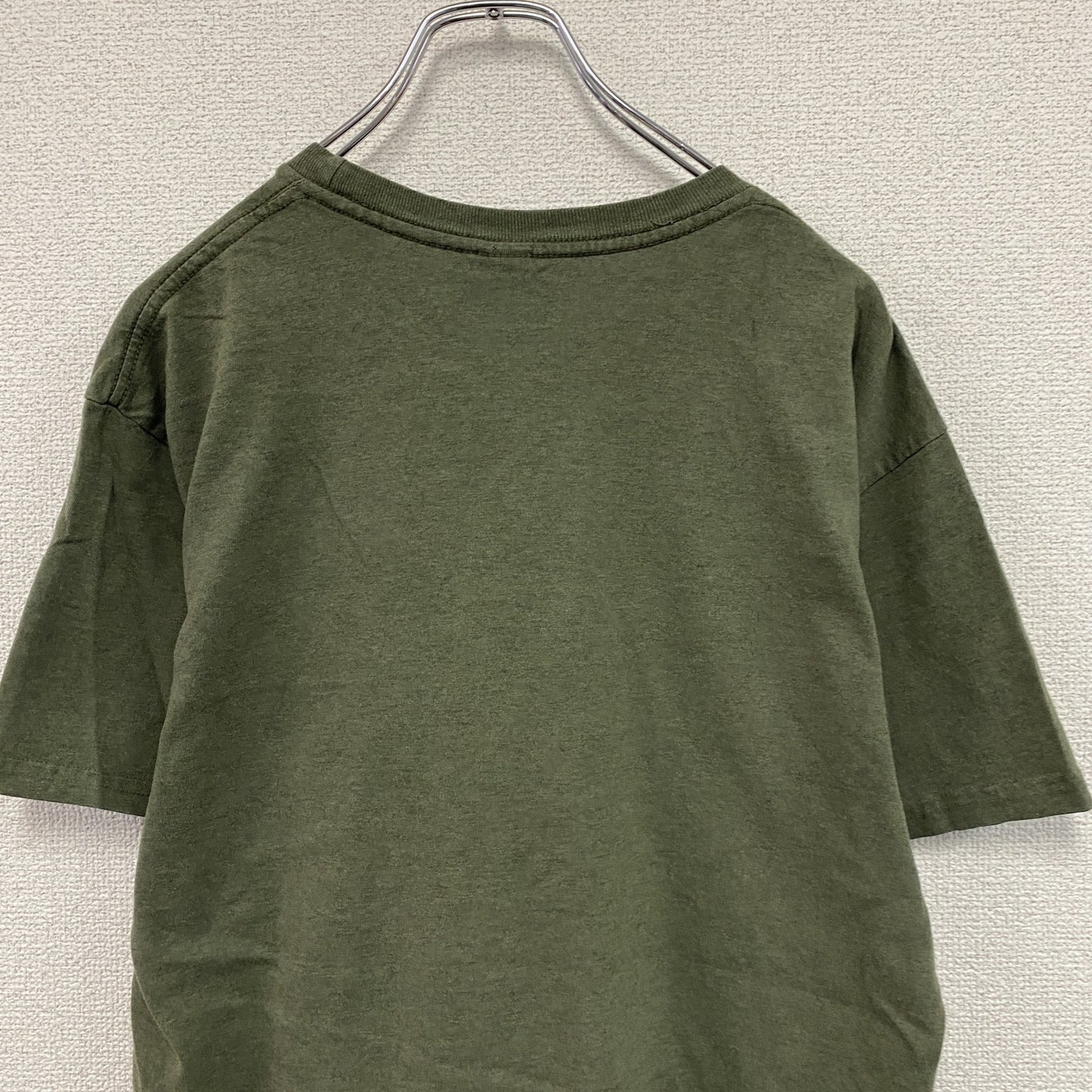 OBEY　オベイ　シェパードフェアリー　半袖プリントTシャツ　カーキ　Mサイズ