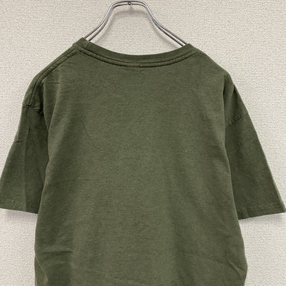 OBEY　オベイ　シェパードフェアリー　半袖プリントTシャツ　カーキ　Mサイズ