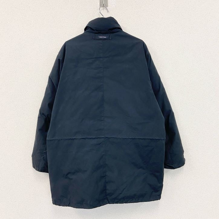 NAUTICA　ノーティカ　ダウンコート　ダウンジャケット　ダウン80％　紺　ネイビー　Lサイズ