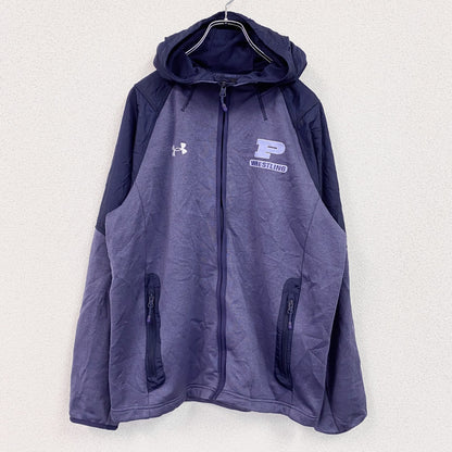UNDER ARMOUR　アンダーアーマー　スウェットパーカー/フーディー　紺　ネイビー　Lサイズ