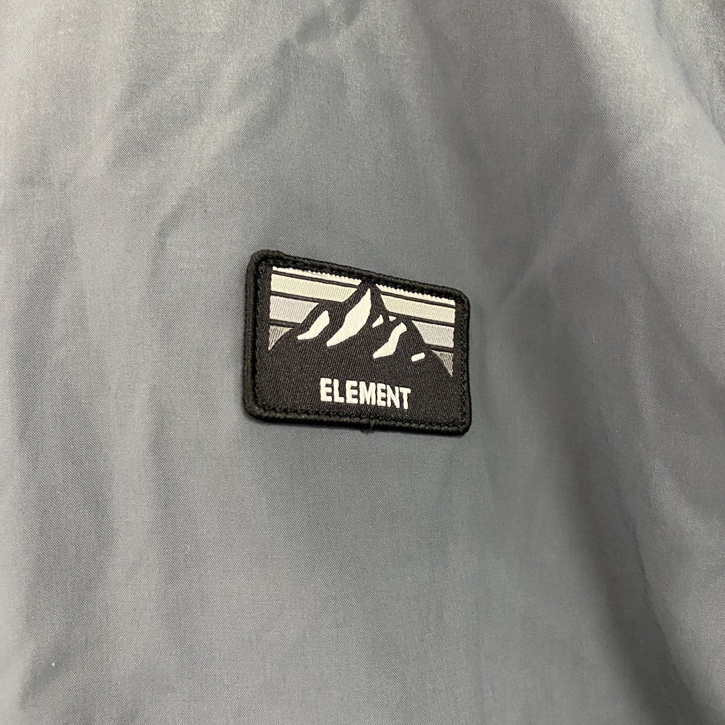 ELEMENT　リバーシブルフリースベスト/フルジップボアベスト　灰色　グレー　