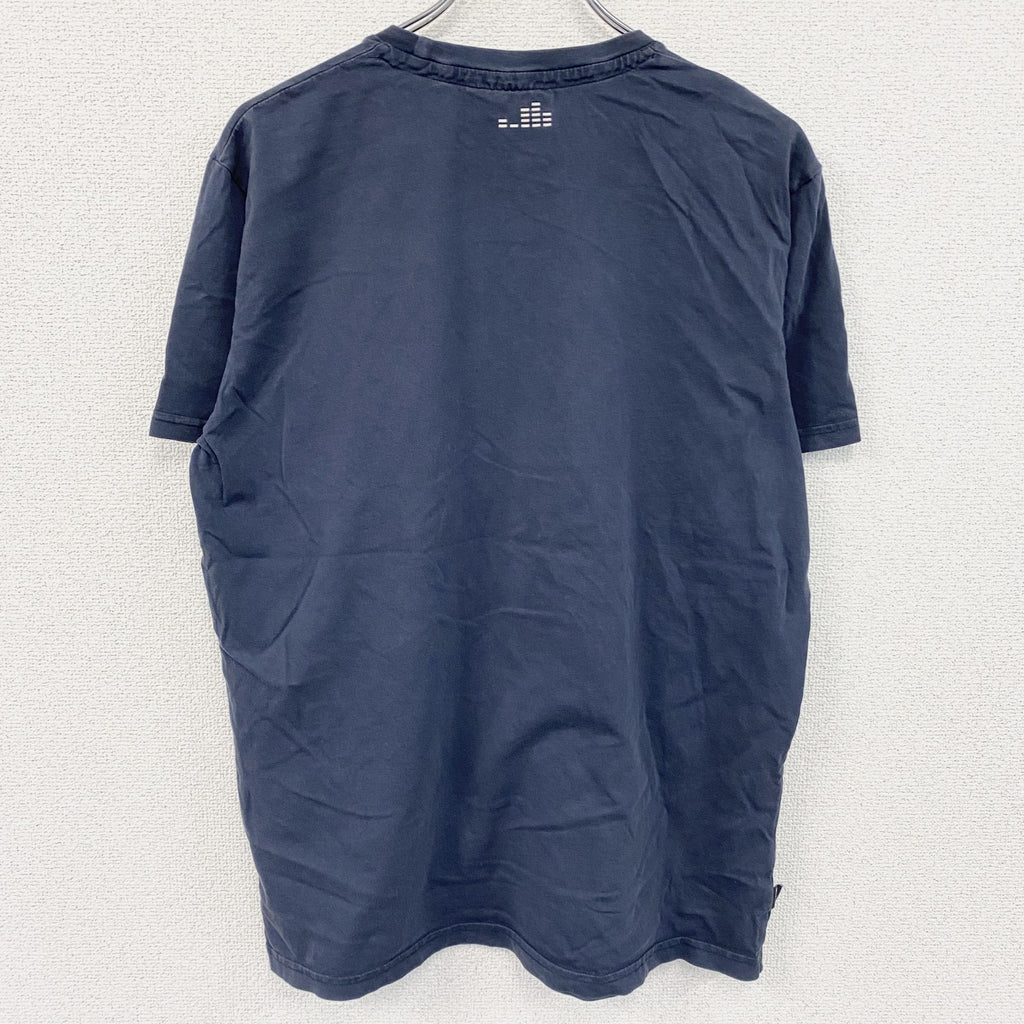 Chunk Clothing Co.　半袖アニマルTシャツ　犬　バイク　紺　ネイビー　XLサイズ