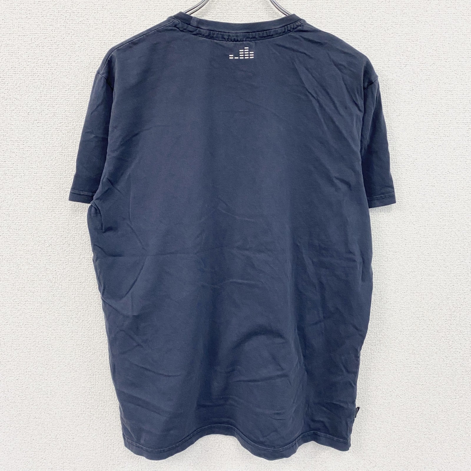 Chunk Clothing Co.　半袖アニマルTシャツ　犬　バイク　紺　ネイビー　XLサイズ