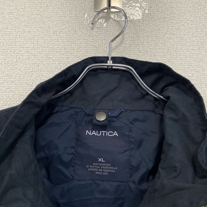NAUTICA　ノーティカ　フルジップジャケット　マウンテンジャケット　紺　ネイビー　XLサイズ