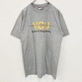 古着 used　champion チャンピオン　半袖カレッジTシャツ　バージニア コモンウェルス大学　グレー　カジュアル　Mサイズ