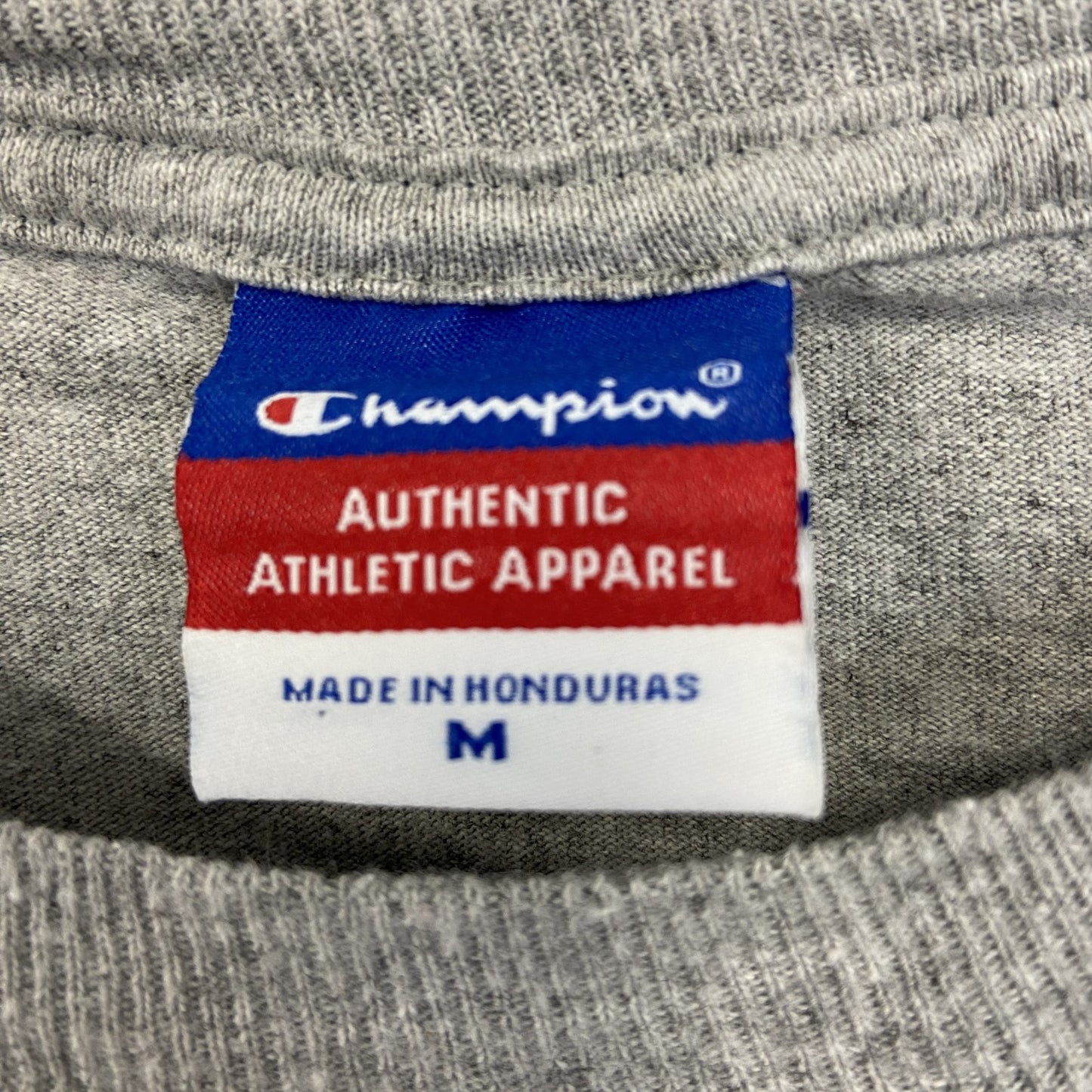 古着 used　champion チャンピオン　半袖カレッジTシャツ　バージニア コモンウェルス大学　グレー　カジュアル　Mサイズ