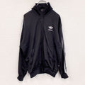 90s　adidas　アディダス　トラックジャケット/ジャージ　ヴィンテージ　黒　ブラック　Sサイズ