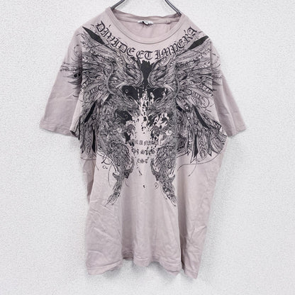 Next　半袖プリントTシャツ　ピンク　Lサイズ