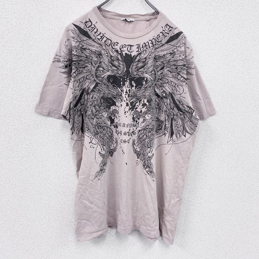 Next　半袖プリントTシャツ　ピンク　Lサイズ