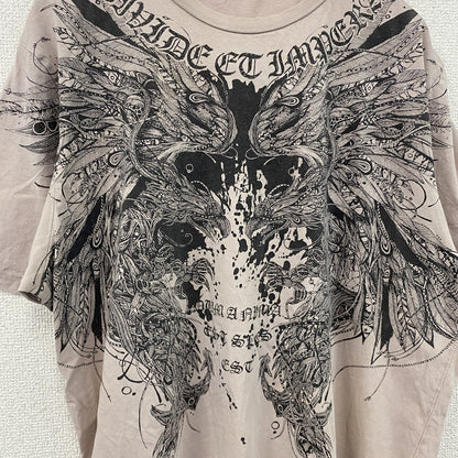 Next　半袖プリントTシャツ　ピンク　Lサイズ
