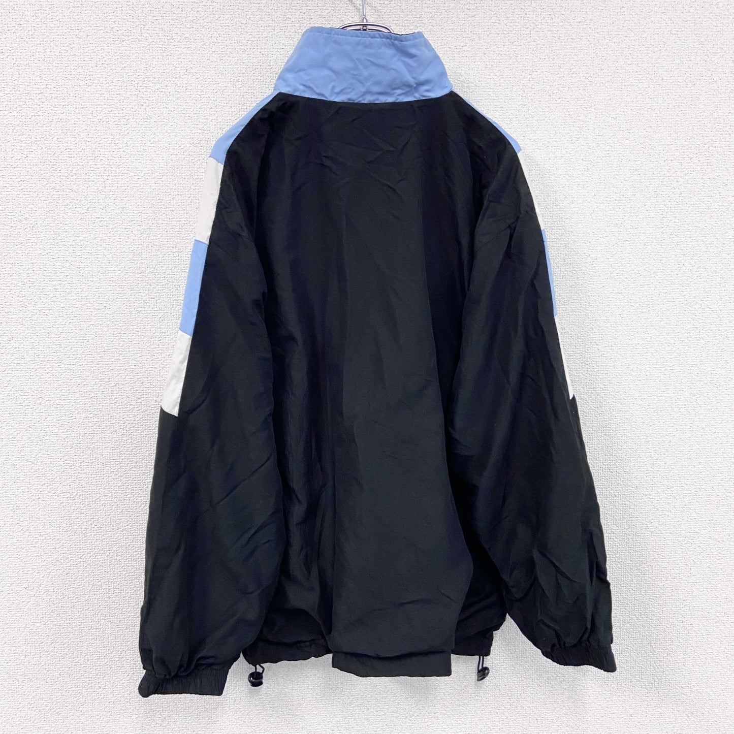 BEARE&LEY　フルジップジャケット　ドローコード　水色　ライトブルー　Sサイズ