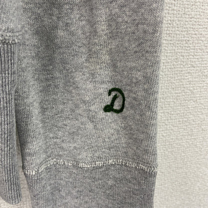 DORESSTERIOR　ドレステリア　スウェットパーカー/フーディー　ラグランスリーブ　刺繍ロゴ　灰色　グレー　2サイズ