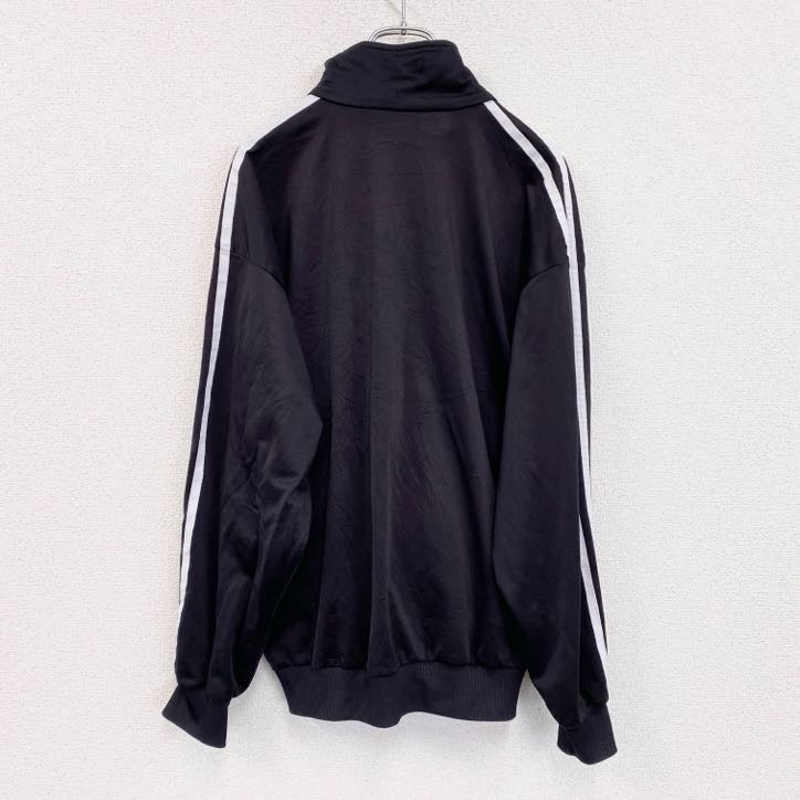 90s　adidas　アディダス　トラックジャケット/ジャージ　ヴィンテージ　黒　ブラック　Sサイズ