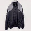 90s　adidas　アディダス　トラックジャケット/ジャージ　ヴィンテージ　黒　ブラック　Lサイズ