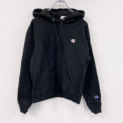Champion　チャンピオン　リバースウィーブ　スウェットパーカー/フーディー　黒　ブラック　Sサイズ
