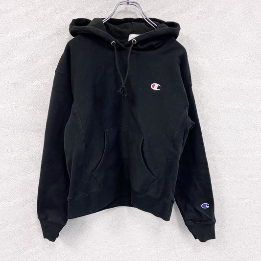 Champion　チャンピオン　リバースウィーブ　スウェットパーカー/フーディー　黒　ブラック　Sサイズ